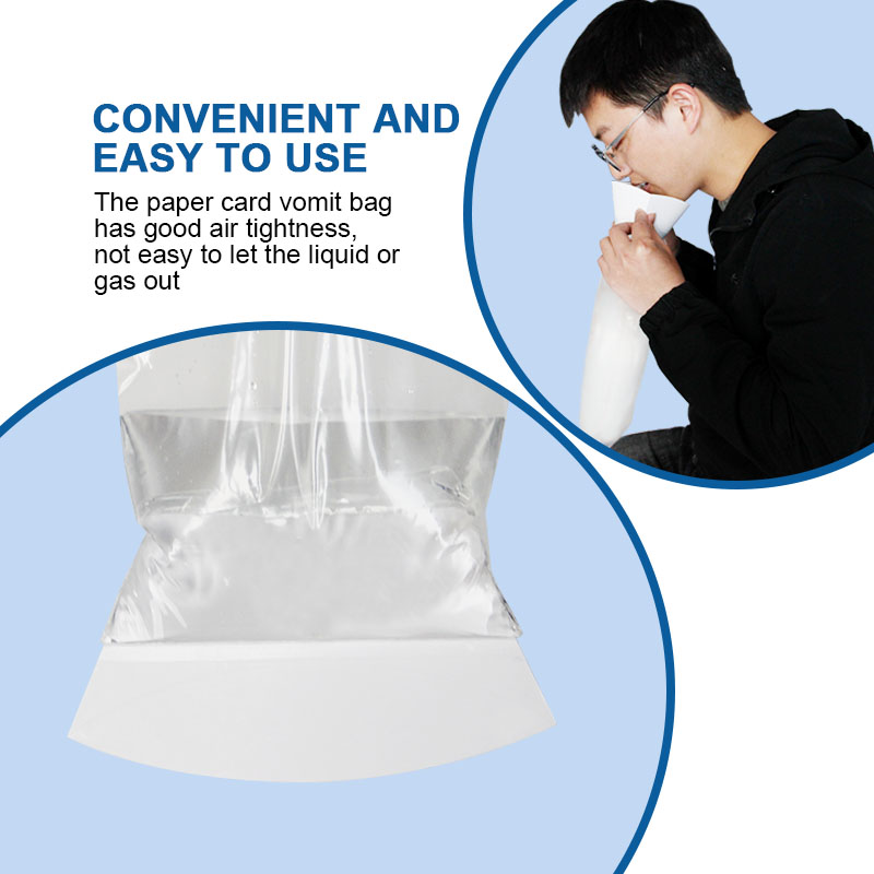 paper card vomit bag