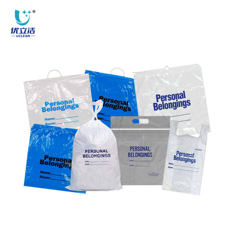 waterproof patient belongings bags